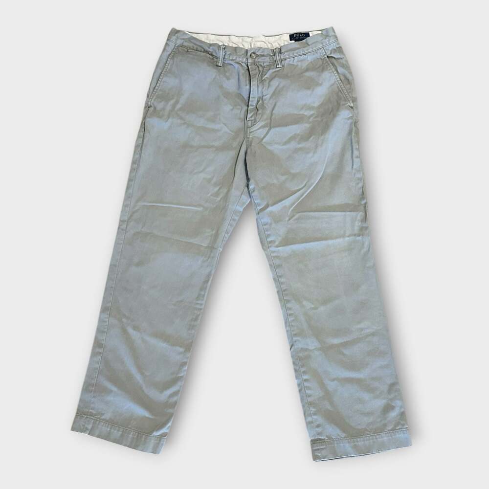 Polo Ralph Lauren Classic Fit Khaki Chino Pants Men 33x28 Cotton